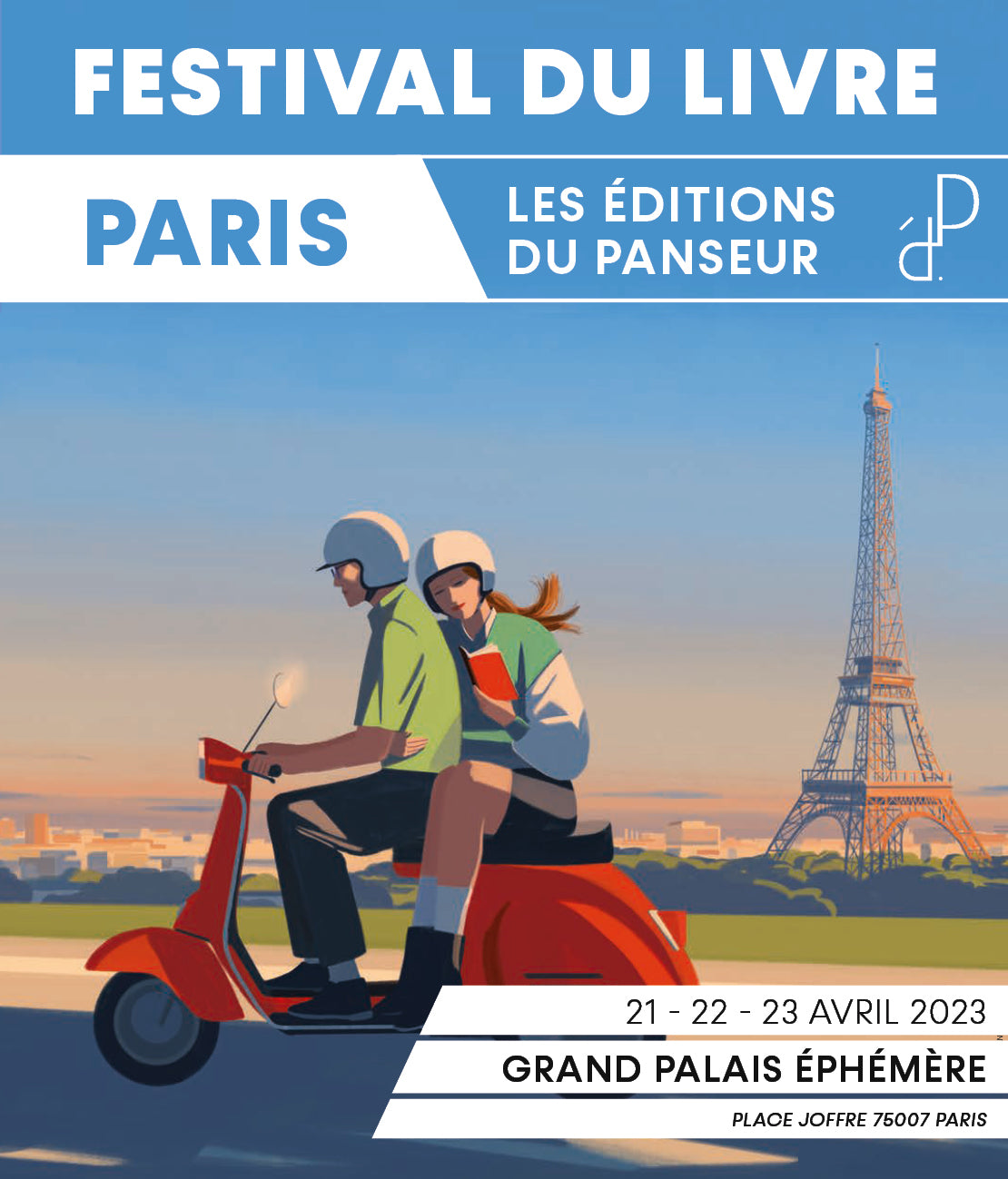 // Festival du livre de Paris 21, 22, 23 avril / Demandez le programme //