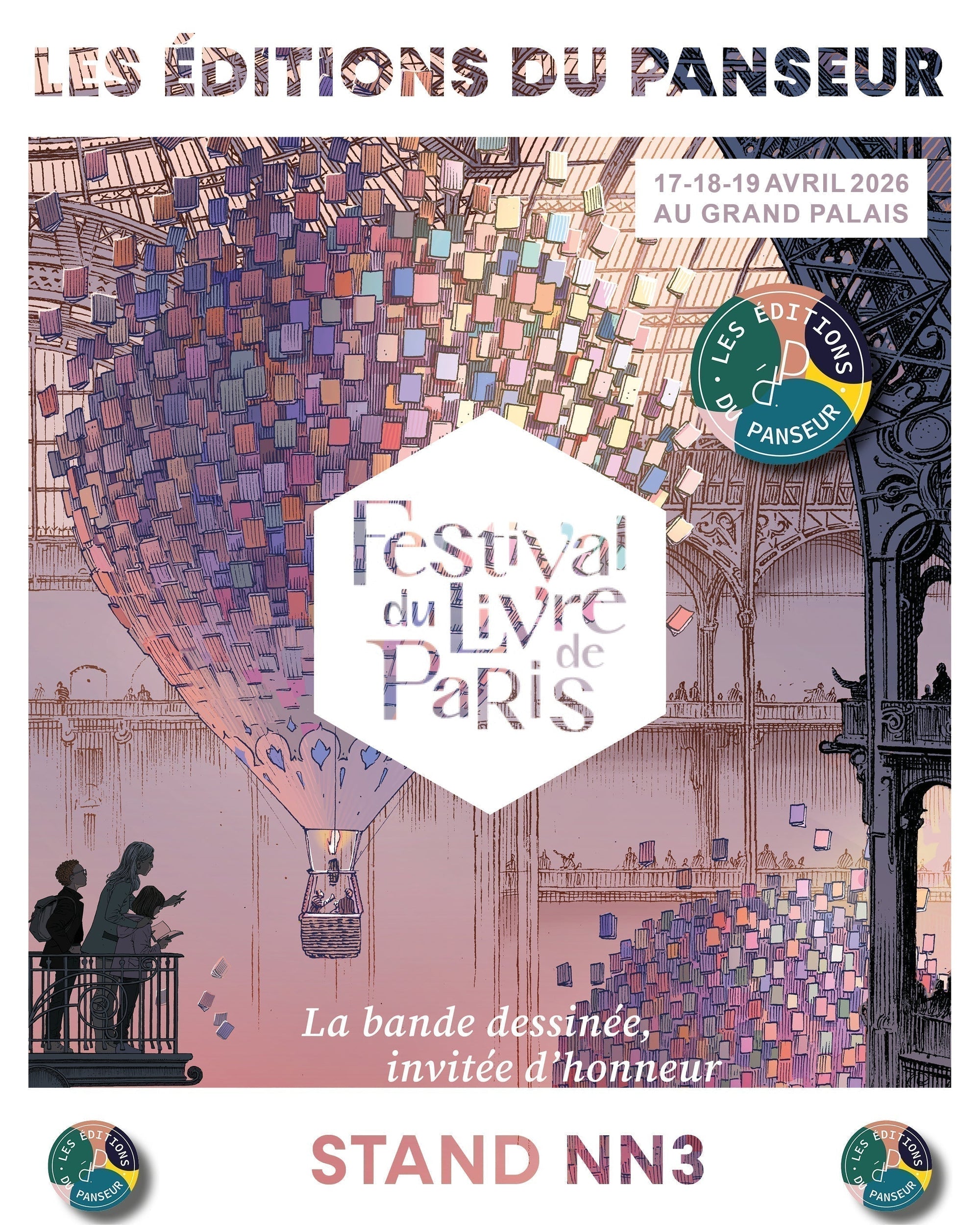 // Festival du livre de Paris 2026 / Le Panseur au Grand Palais //