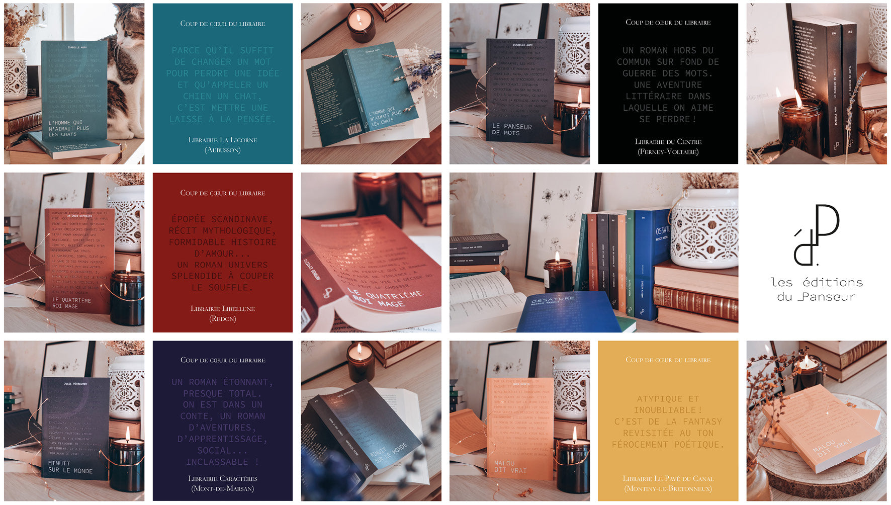 // Une nouvelle image de marque / Vous donner envie de lire //