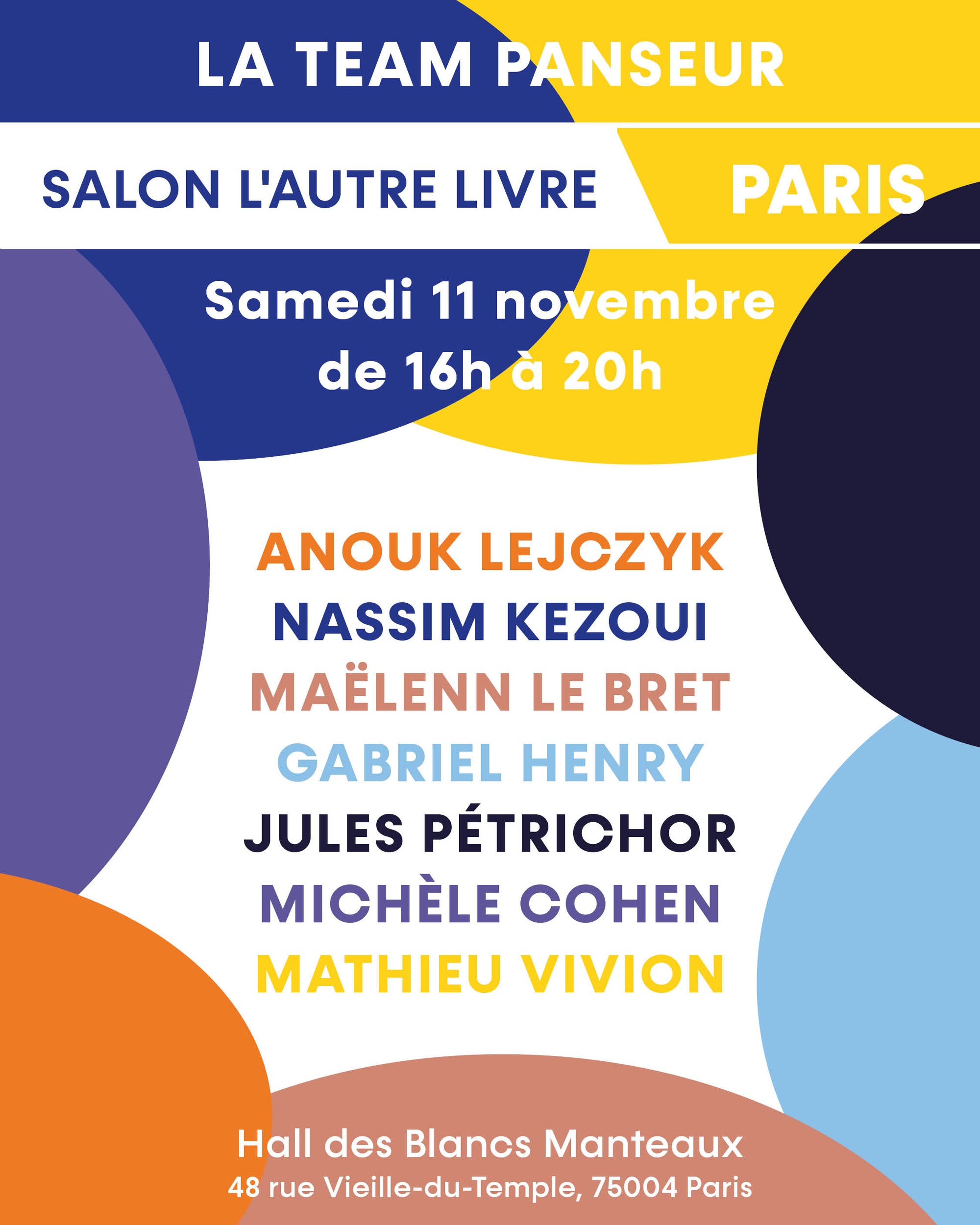 // Salon L'Autre Livre - Paris / 10, 11 & 12 novembre 2023 //